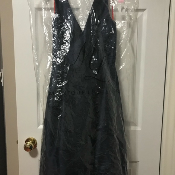 Monique Lhuillier High Low Evening Dress - Picture 12 of 12